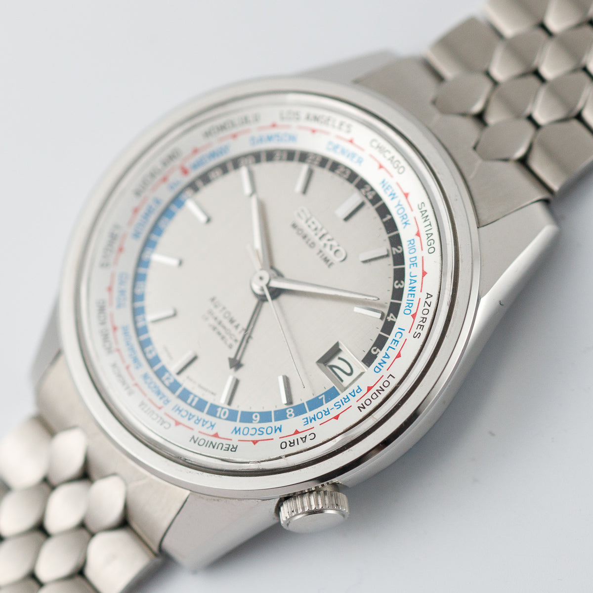 SEIKO WORLD TIME Ref.6217-7010 NOS