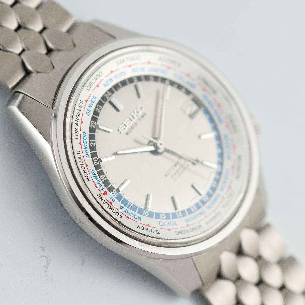 SEIKO WORLD TIME Ref.6217-7010 NOS