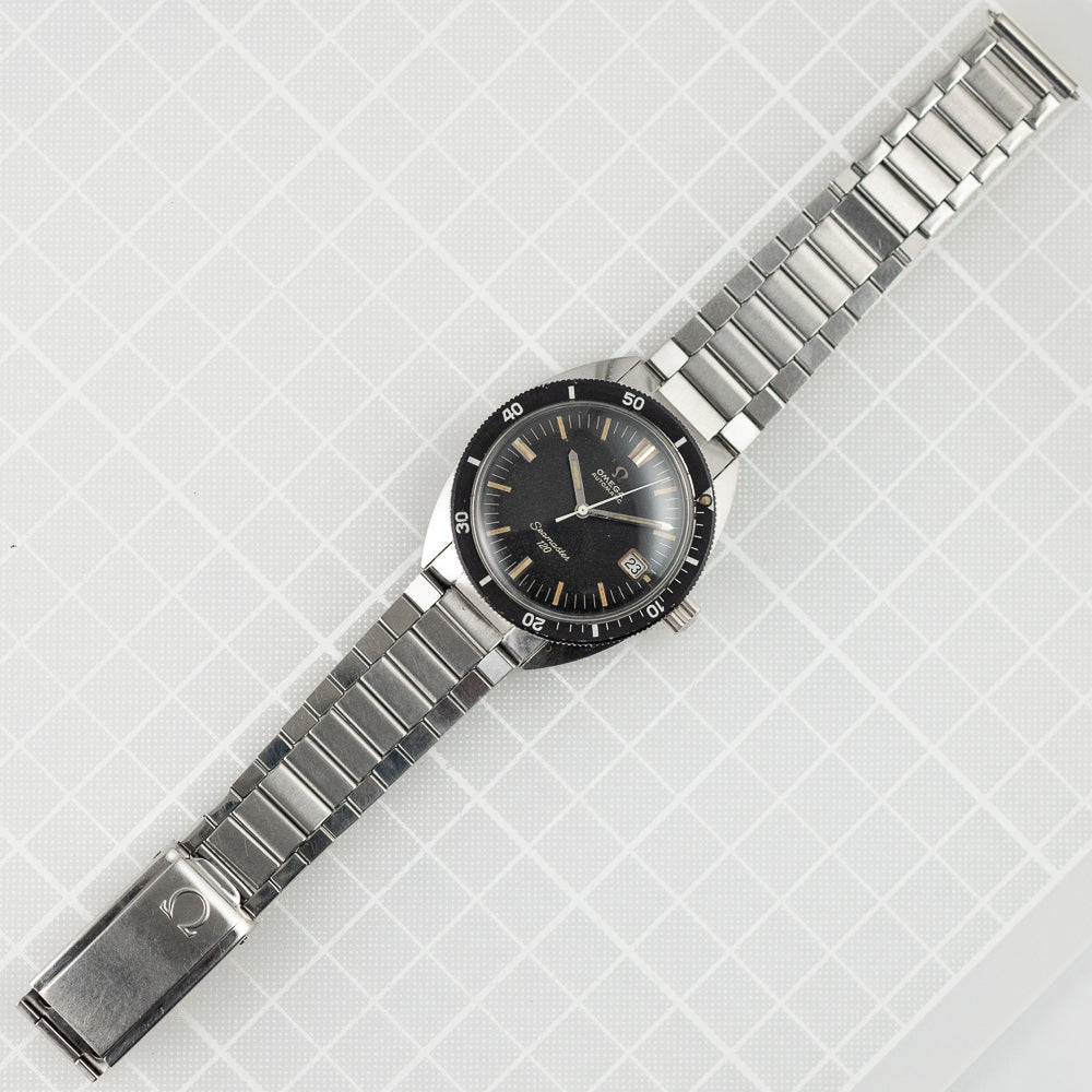OMEGA Seamaster120 Ref.166.00027 Black Gilt Dial With Ref.1067 Bracelet