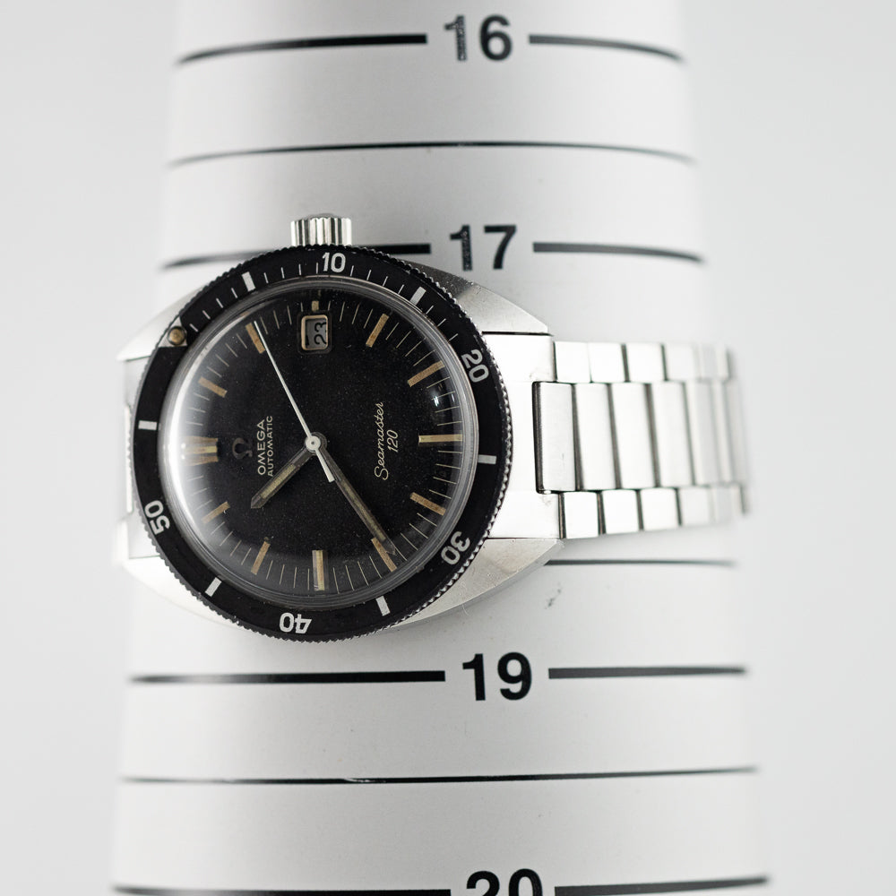 OMEGA Seamaster120 Ref.166.00027 Black Gilt Dial With Ref.1067 Bracelet