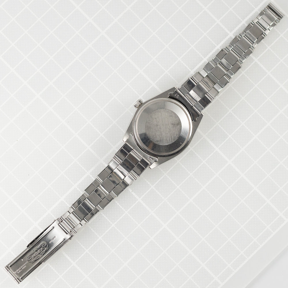 ROLEX OYSTER PERPETUAL DATE Ref.1500 Black Gilt Dial