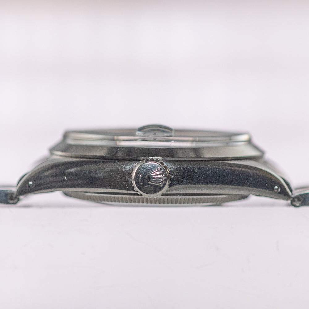 ROLEX OYSTER PERPETUAL DATE Ref.1500 Black Gilt Dial