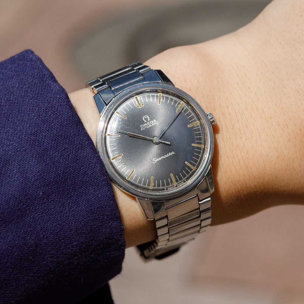 OMEGA Seamaster Ref.165.002 Gray Gilt Dial – TIMEANAGRAM