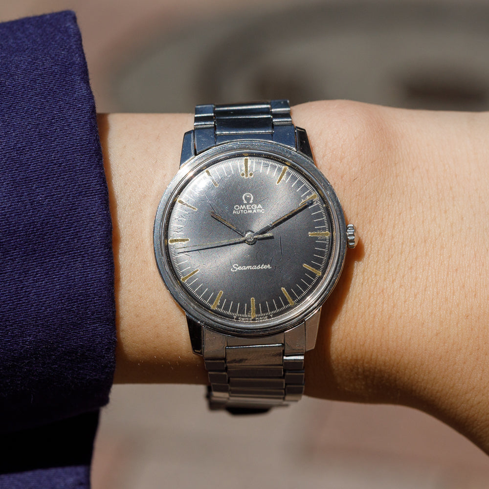 OMEGA Seamaster Ref.165.002  Gray Gilt Dial