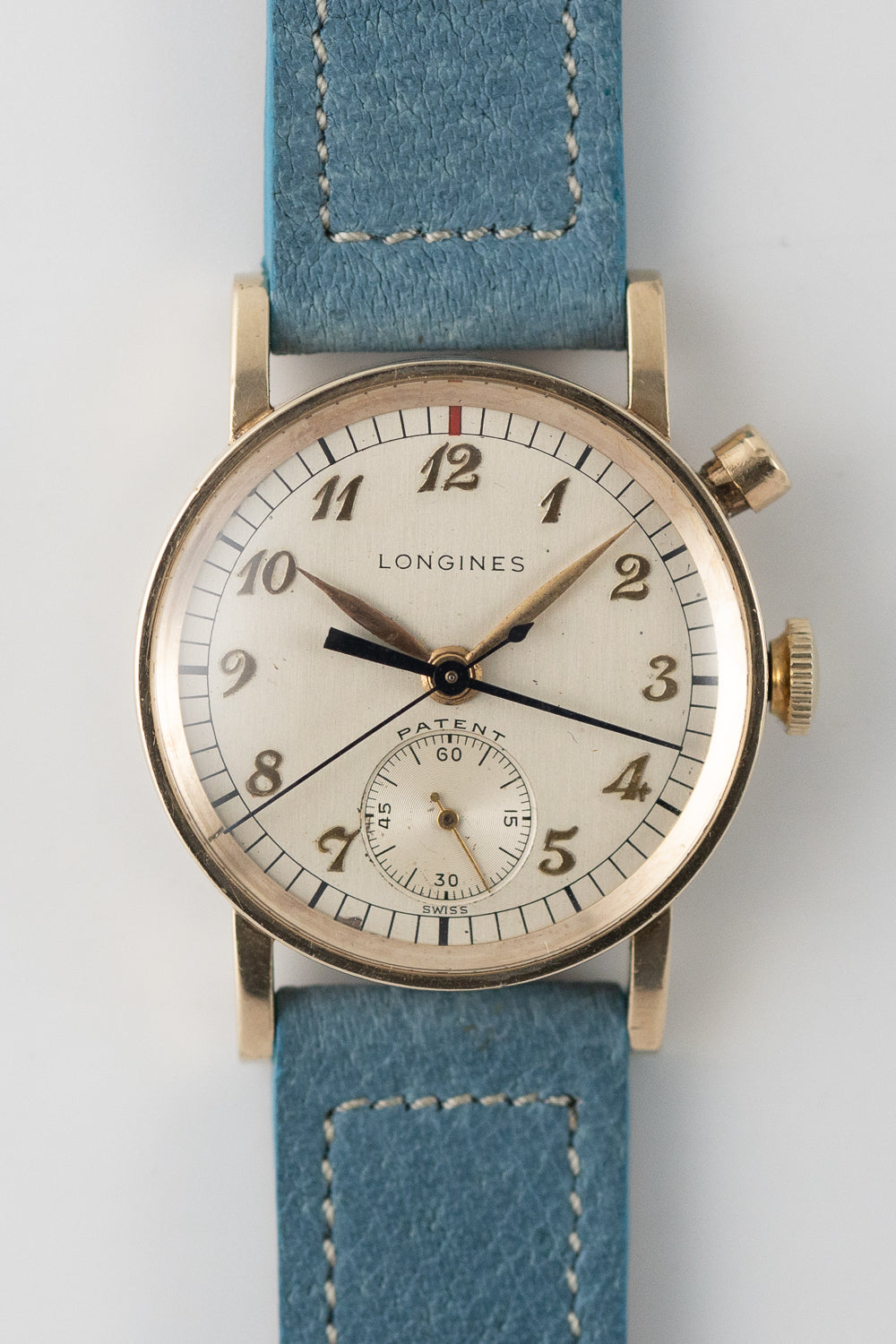 Ref 3380 LONGINES Ref.3380 Flyback Monopusher Chronograph – TIMEANAGRAM