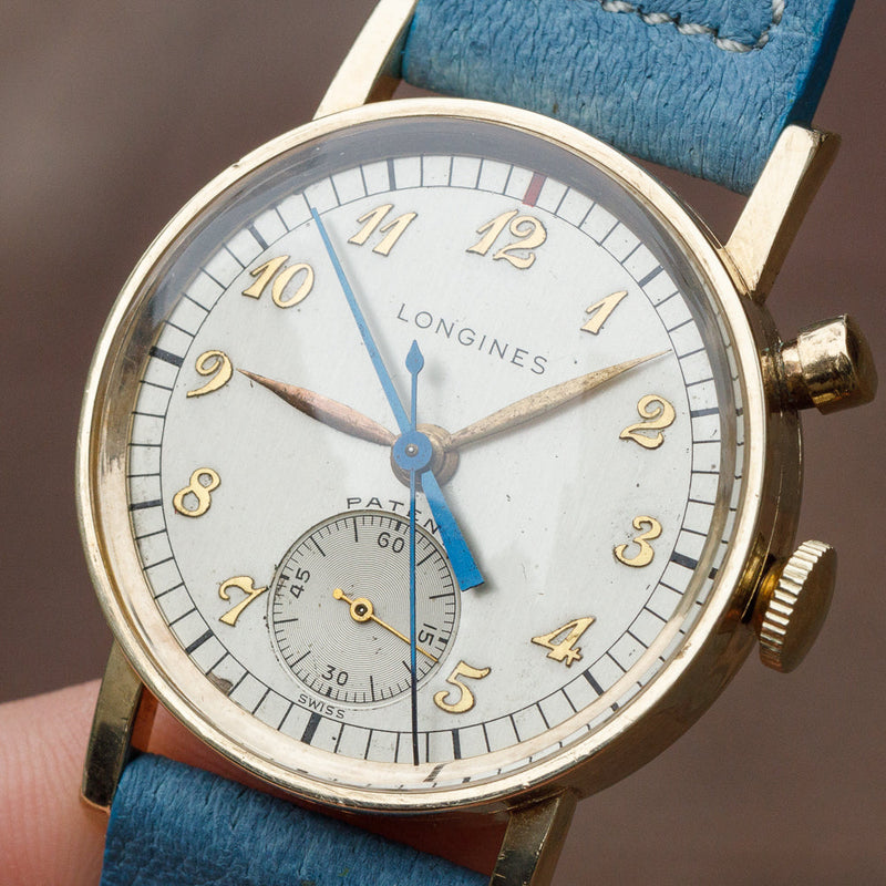 Ref 3380 LONGINES Ref.3380 Flyback Monopusher Chronograph – TIMEANAGRAM