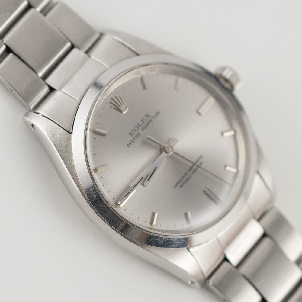 ROLEX BIG OYSTER PERPETUAL Ref.1018 Gray Dial – TIMEANAGRAM
