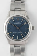 ROLEX OYSTER PERPETUAL Ref.1002 Blue Dial