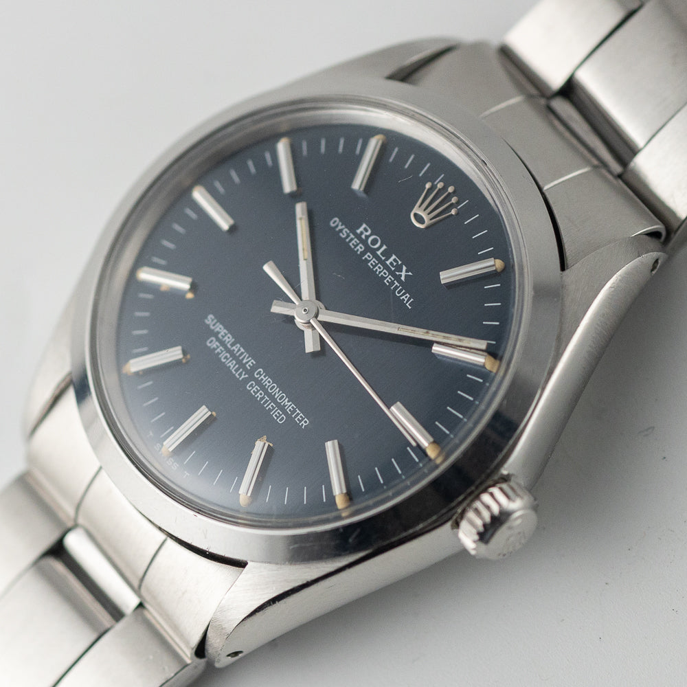 ROLEX OYSTER PERPETUAL Ref.1002 Blue Dial