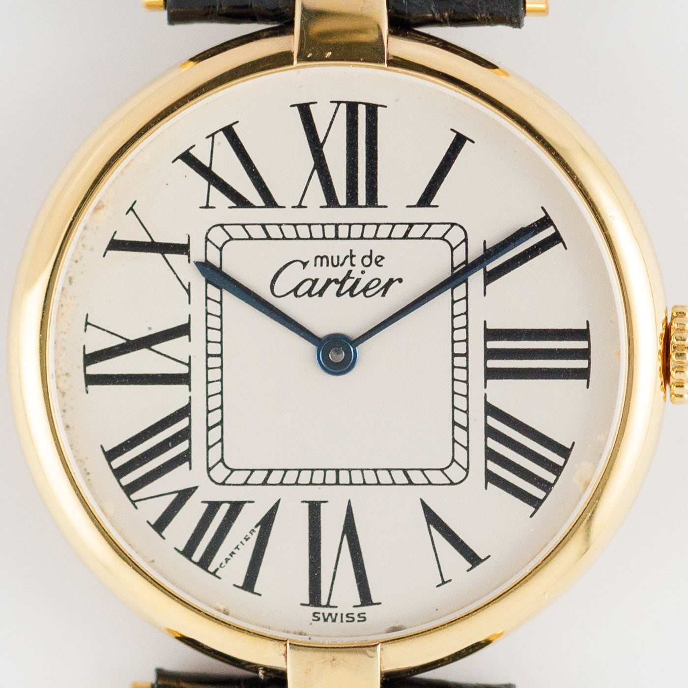 CARTIER LM Must de Vendome Ref.590003 OPARAN DIAL – TIMEANAGRAM CARTIER LM Must de Vendome Ref.590003 OPARAN DIAL – TIMEANAGRAM