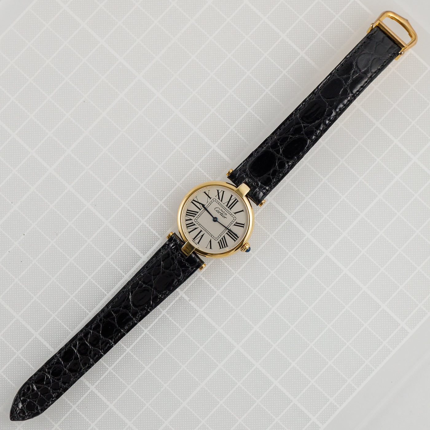 CARTIER LM Must de Vendome Ref.590003 OPARAN DIAL – TIMEANAGRAM CARTIER LM Must de Vendome Ref.590003 OPARAN DIAL – TIMEANAGRAM