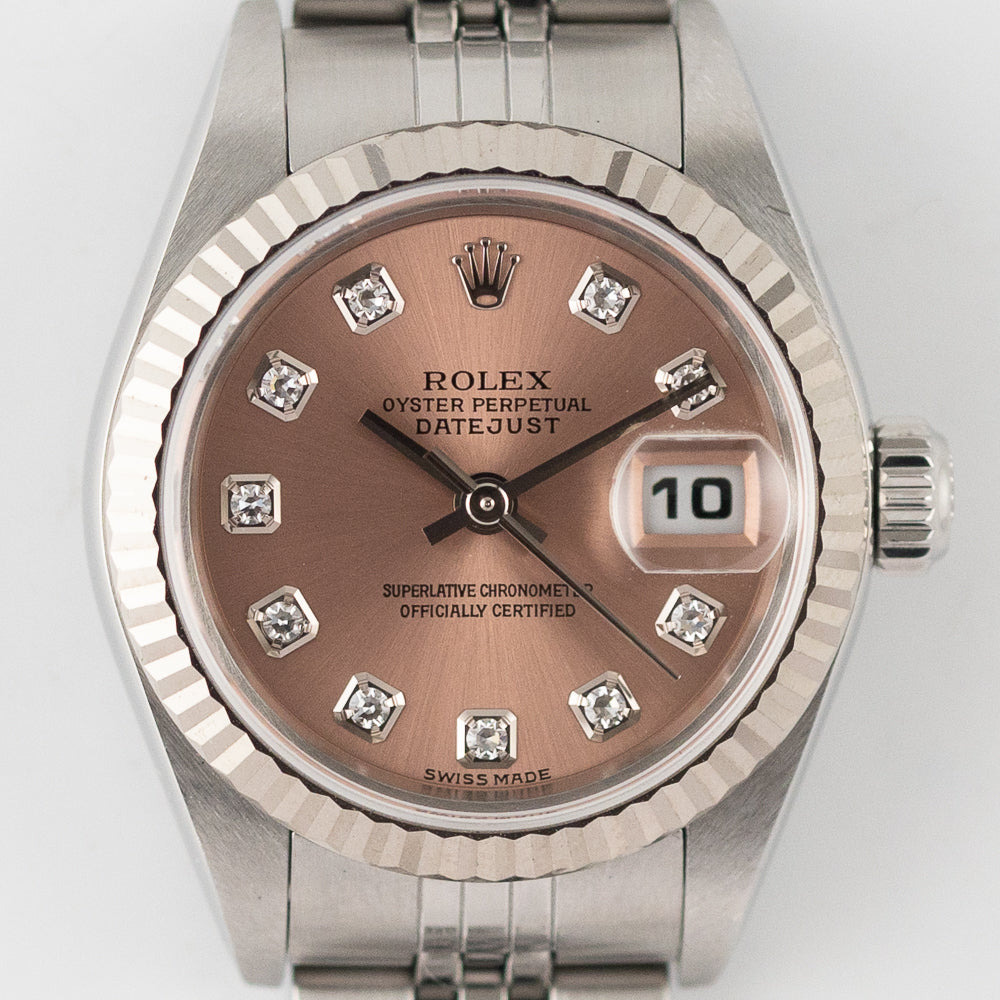 ROLEX DATEJUST Ref.79174G 10 Points Diamond