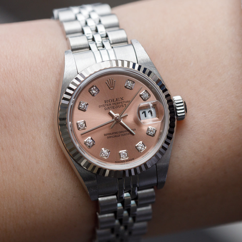 ROLEX DATEJUST Ref.79174G 10 Points Diamond