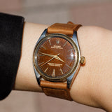 ROLEX OYSTER PERPETUAL Ref.1005 Tropical Brown Dial