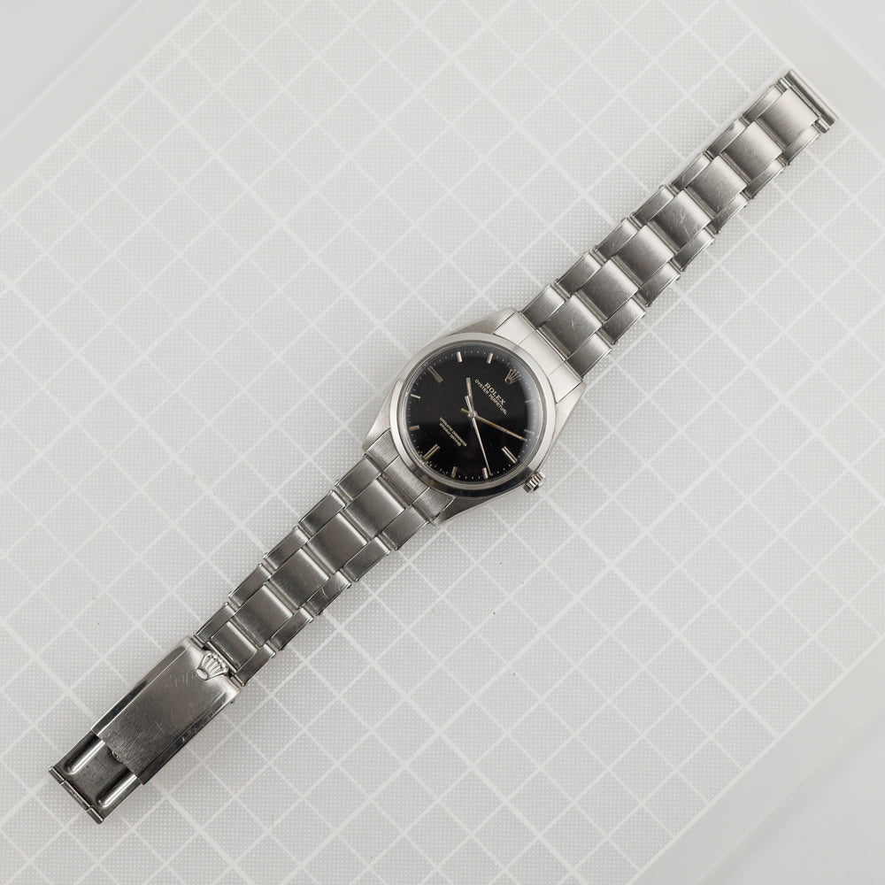 ROLEX BIG OYSTER PERPETUAL Ref.1018 Black Gilt Dial