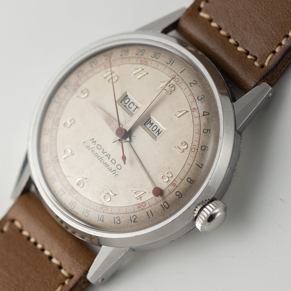 MOVADO Calemdomatic Ref.16201  Applied Index