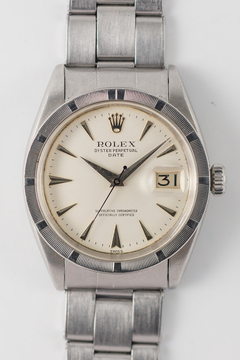 ROLEX OYSTER PERPETUAL DATE Ref.1501 Big Logo
