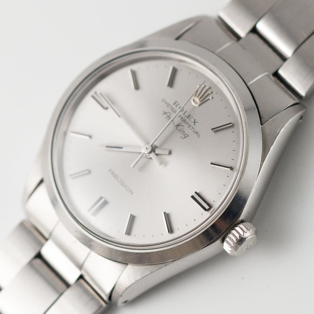 ROLEX Air-king Ref.5500 Gray Dial – TIMEANAGRAM