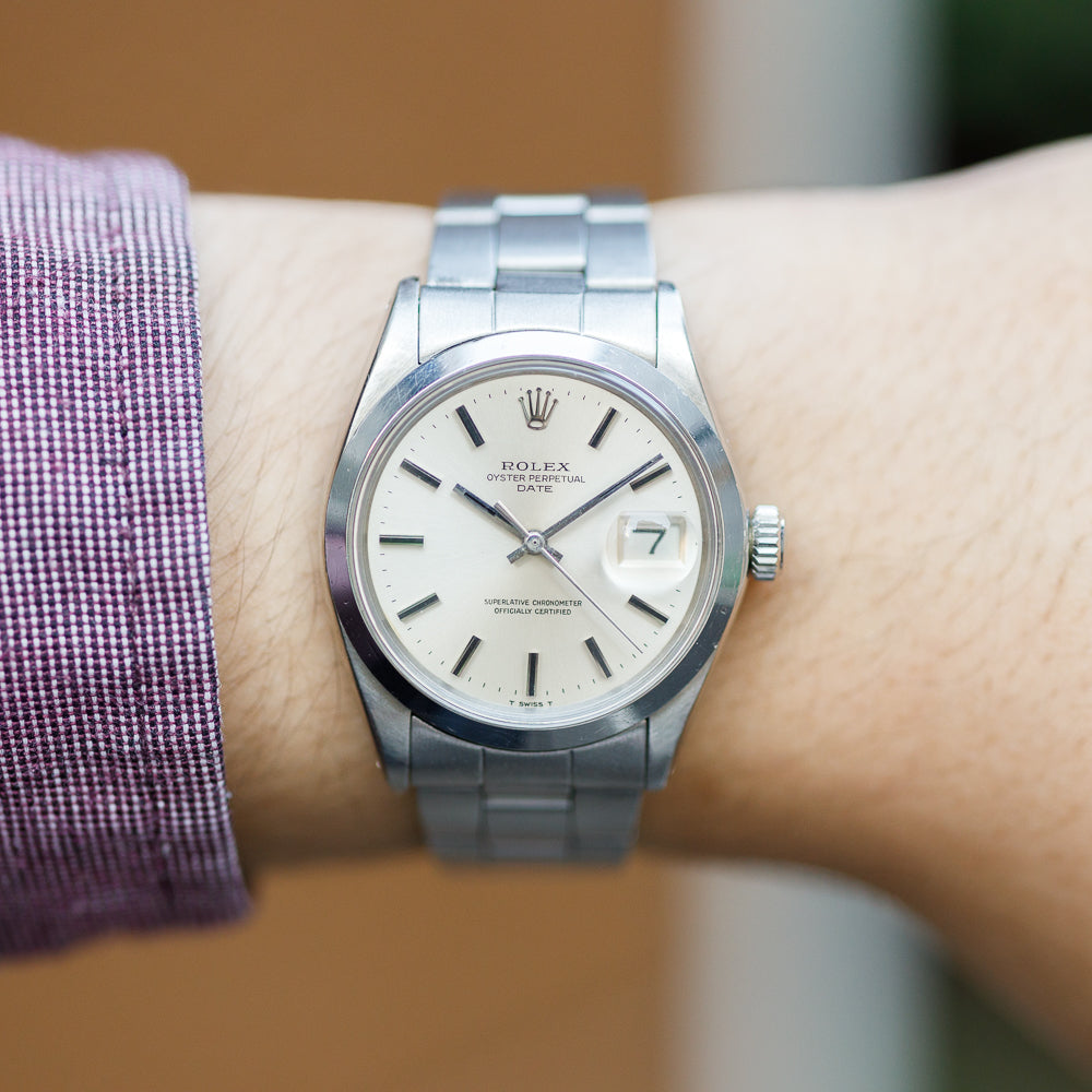 ROLEX OYSTER PERPETUAL DATE Ref.1500 Full Set