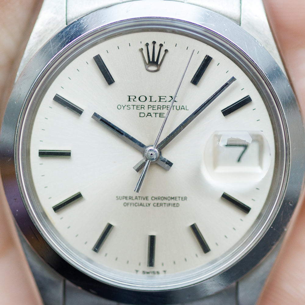 ROLEX OYSTER PERPETUAL DATE Ref.1500 Full Set