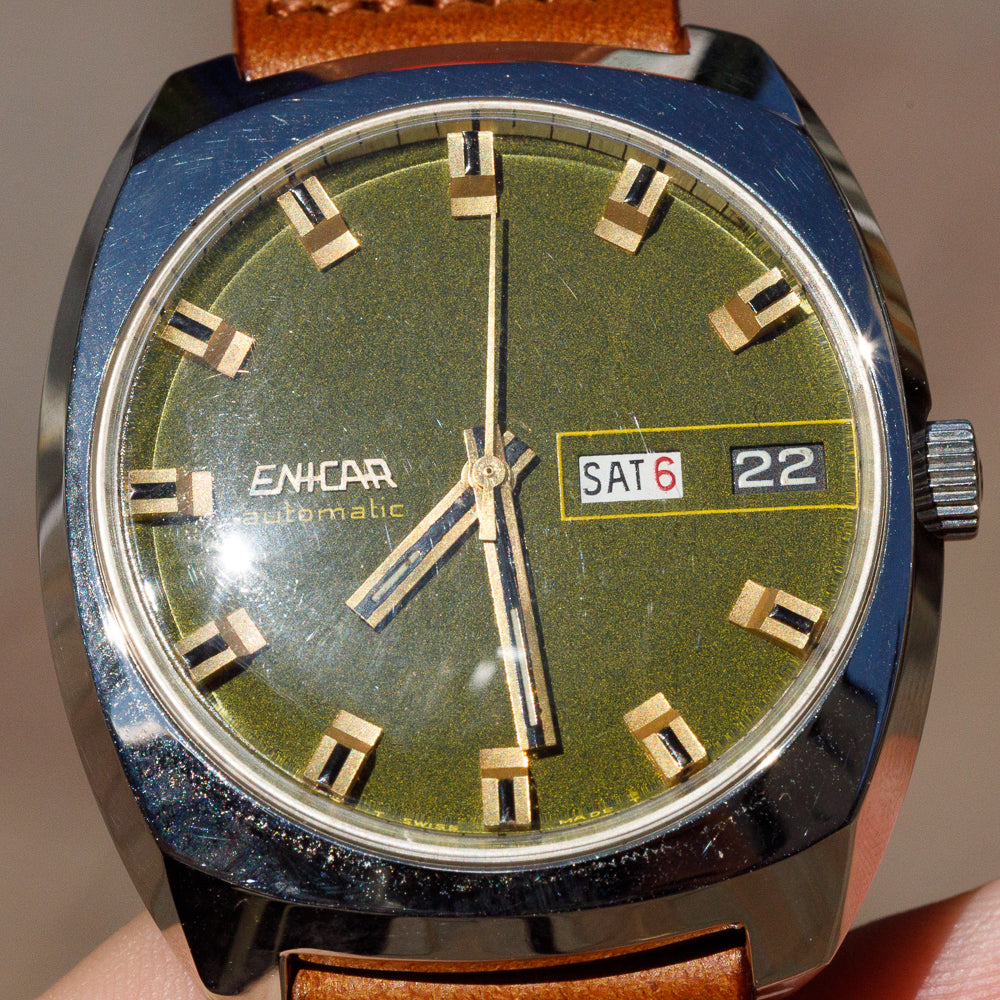 ENICAR Ref.2335 Confetti Dial