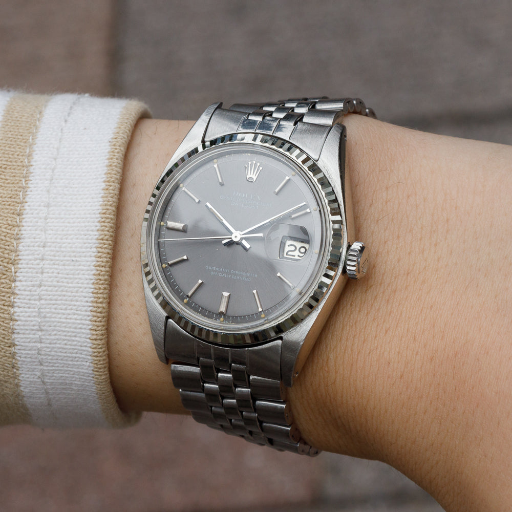 ROLEX DATEJUST REF.1601 GRAY Dial
