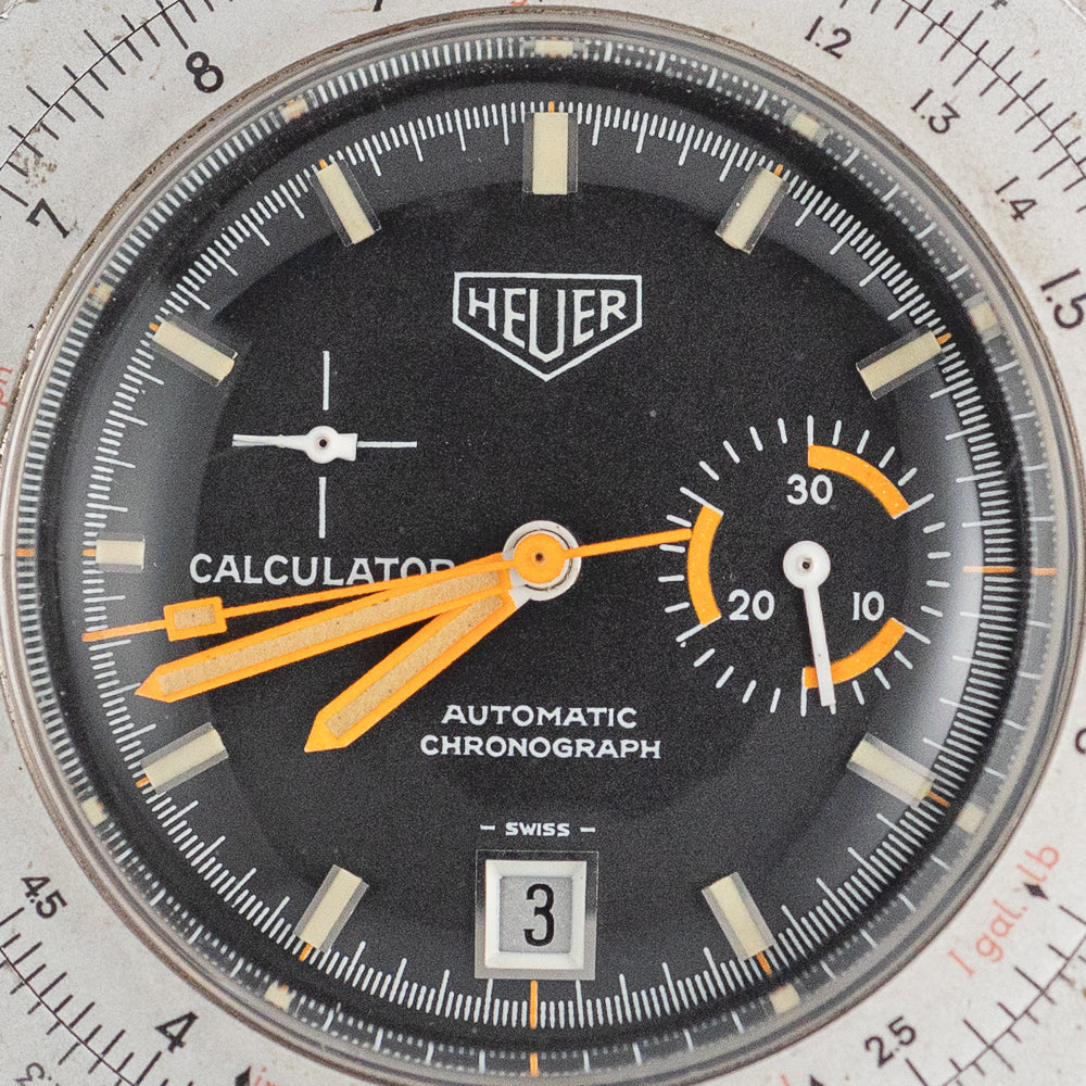 HEUER CALCULATOR Ref.150633 Cal.15