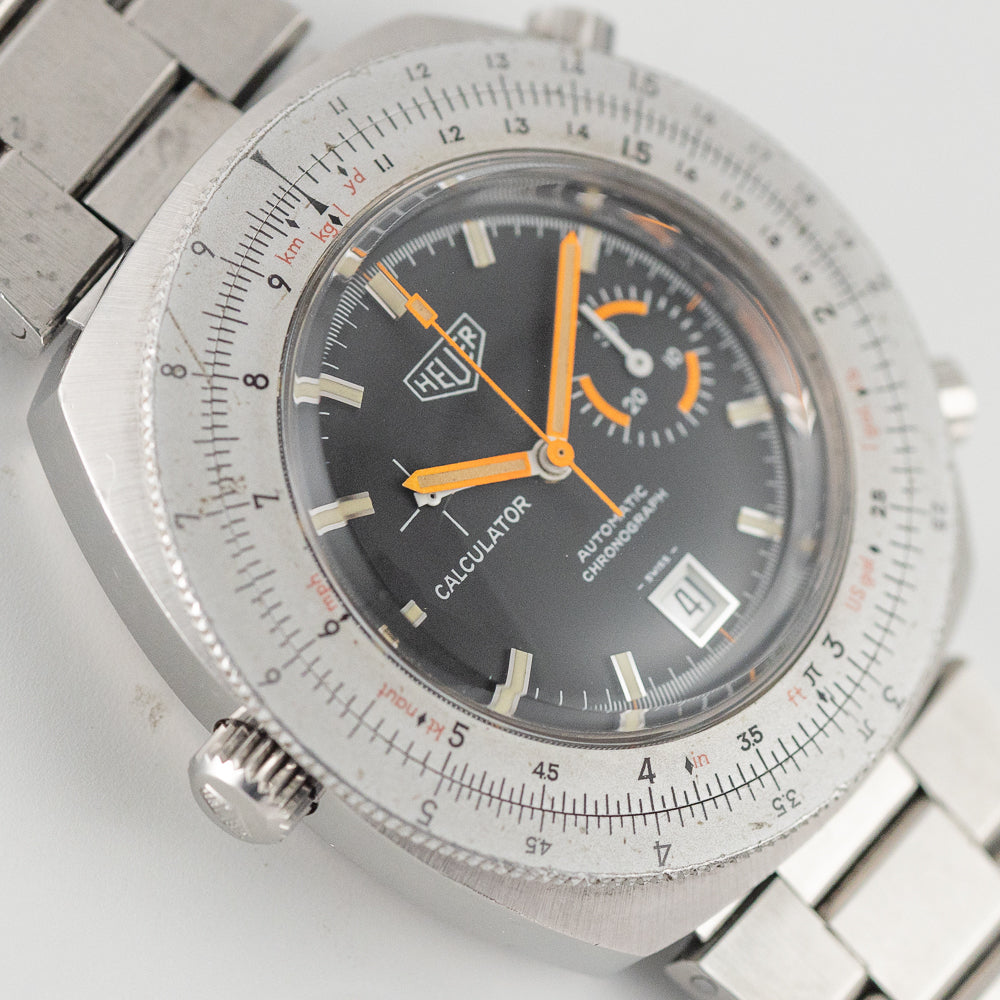 HEUER CALCULATOR Ref.150633 Cal.15