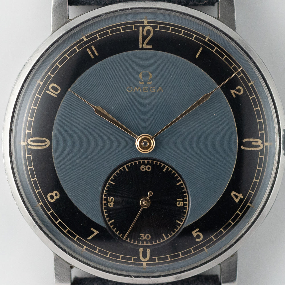 OMEGA Ref.CK2186 Oversize 38mm  two-tone azuré dial Cal.30T2