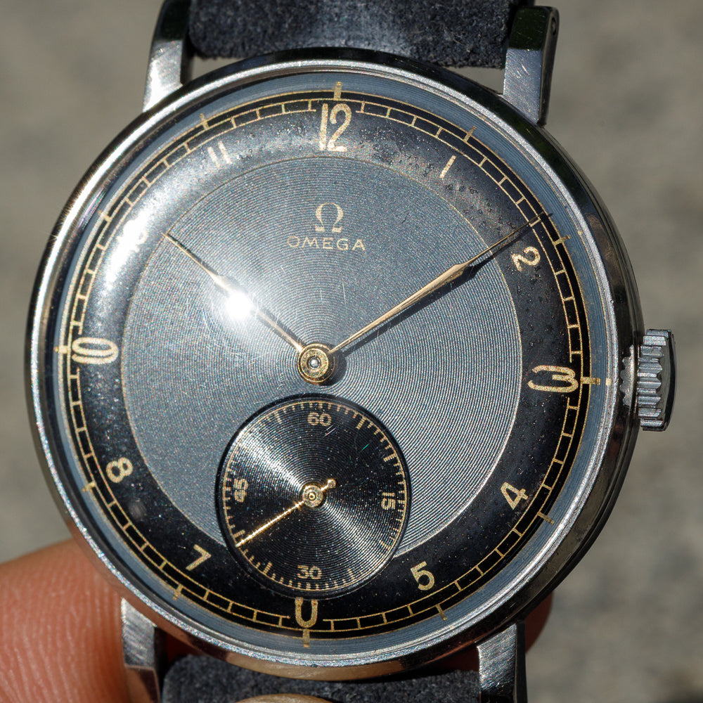 OMEGA Ref.CK2186 Oversize 38mm  two-tone azuré dial Cal.30T2