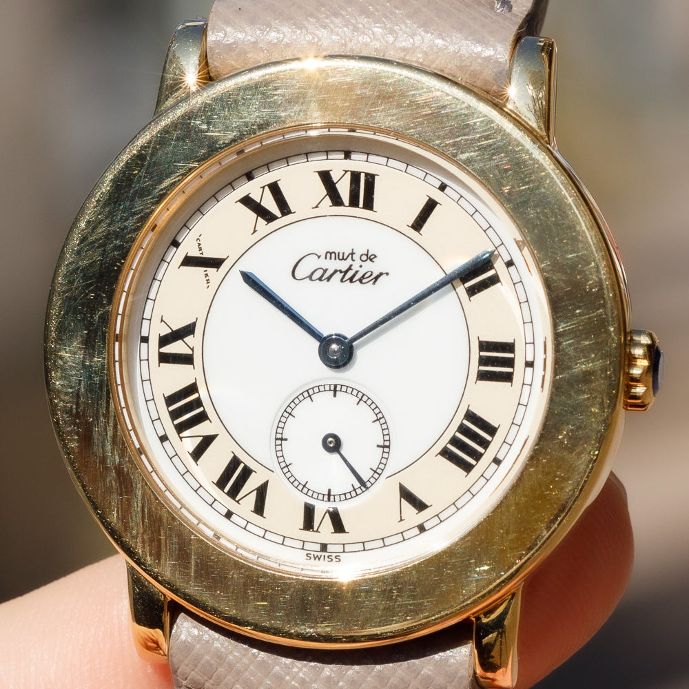 CARTIER LM MUST DE RONDE REF.1810