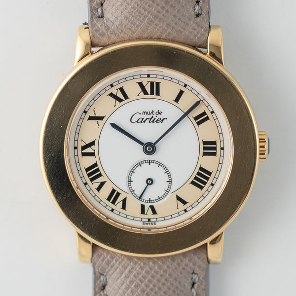 CARTIER LM MUST DE RONDE REF.1810 – TIMEANAGRAM