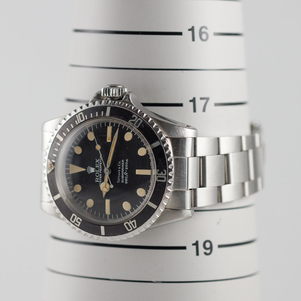 ROLEX SUBMARINER Ref.5513 Tiffany&Co. MAXI MK3 Lollipop – TIMEANAGRAM