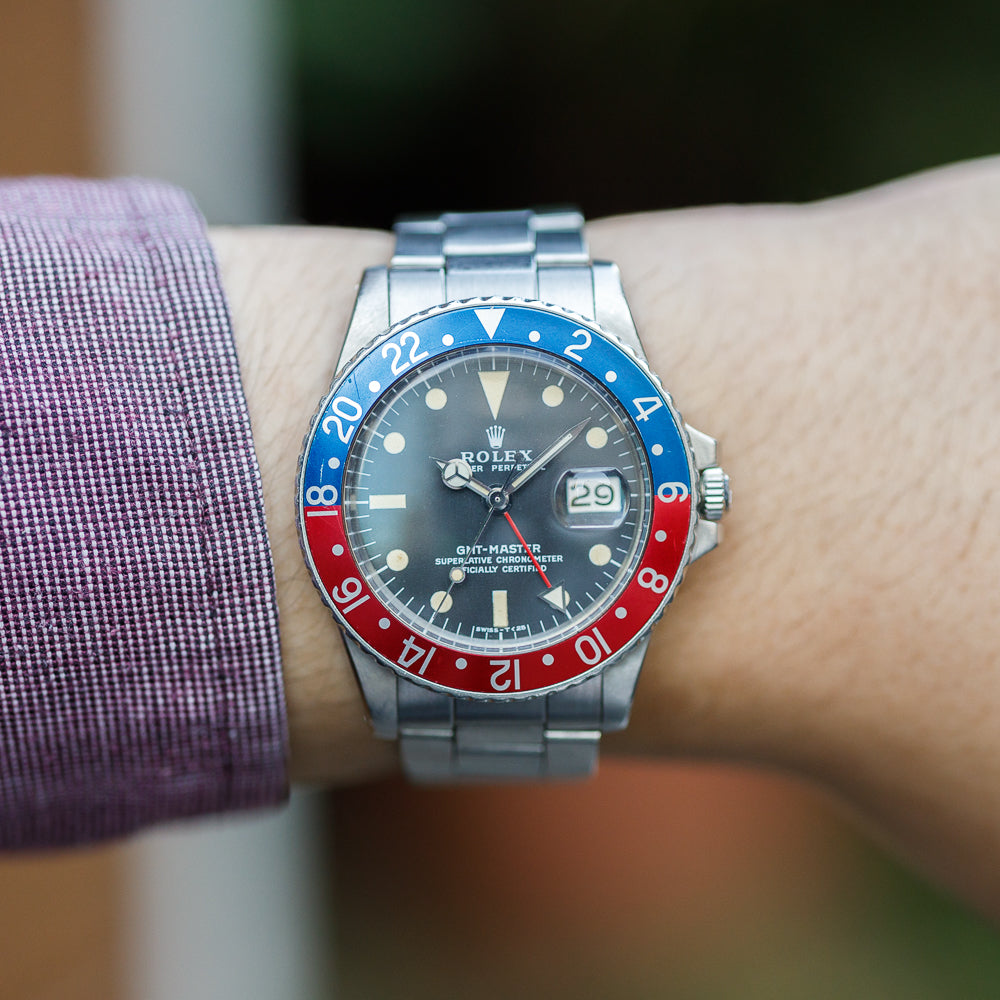 ROLEX GMT-MASTER Ref.1675 matte MK2 – TIMEANAGRAM