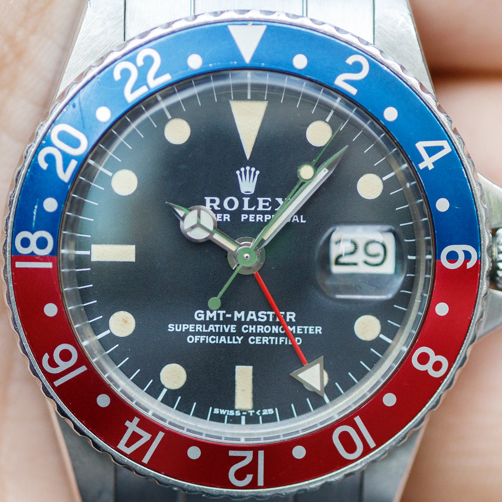 ROLEX GMT-MASTER Ref.1675 matte MK2 – TIMEANAGRAM