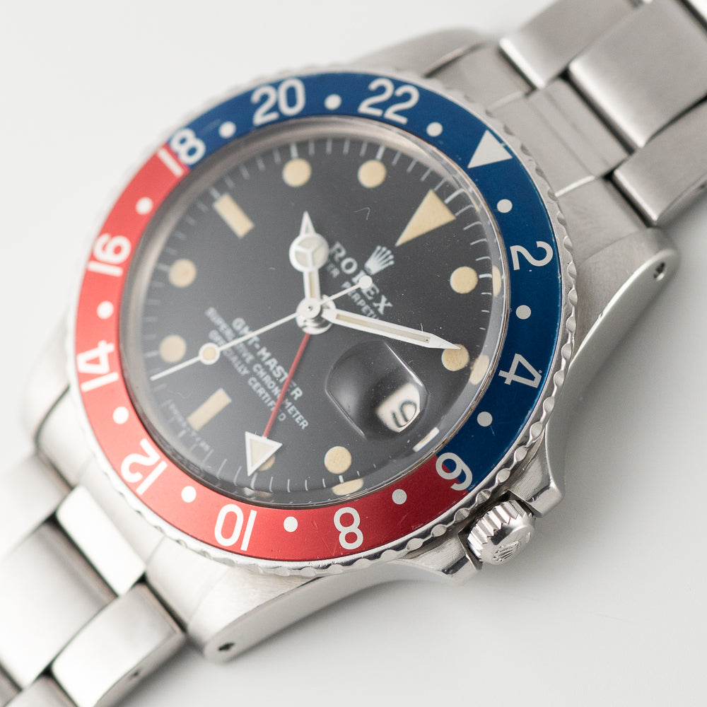 ROLEX GMT-MASTER Ref.1675 matte MK2 – TIMEANAGRAM