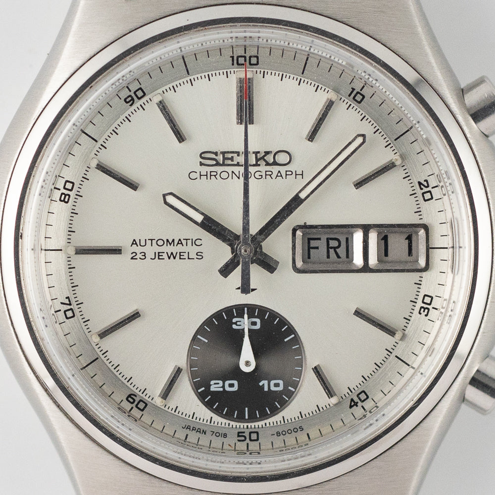 SEIKO Chronograph Ref.7018-8000  Flyback One Eyed Panda