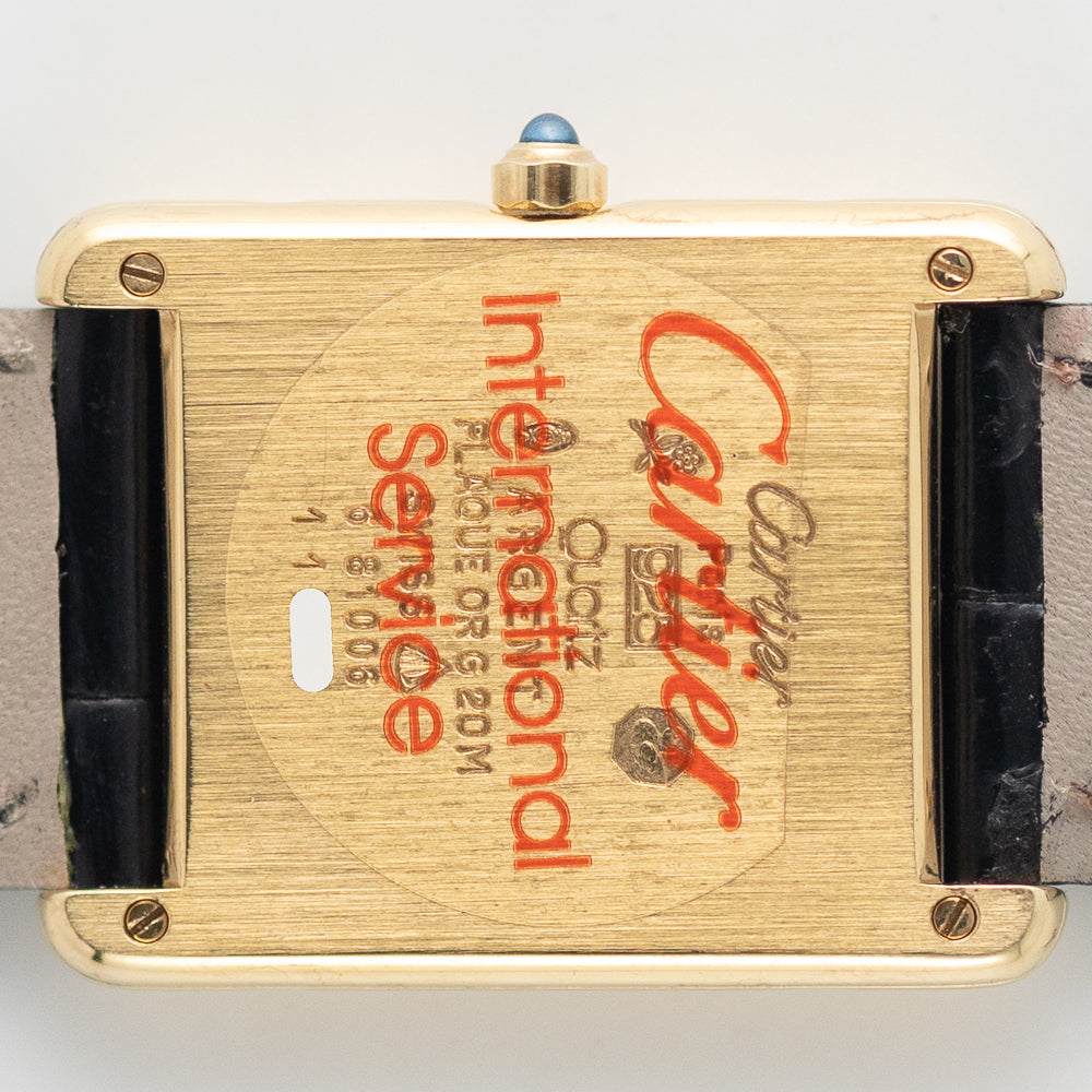 CARTIER LM MUST DE TANK REF.681006