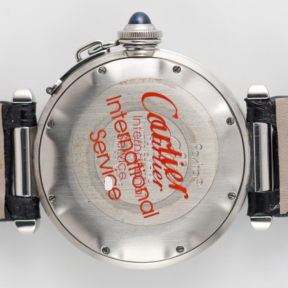 CARTIER LM PASHA TIMER Ref.R4020