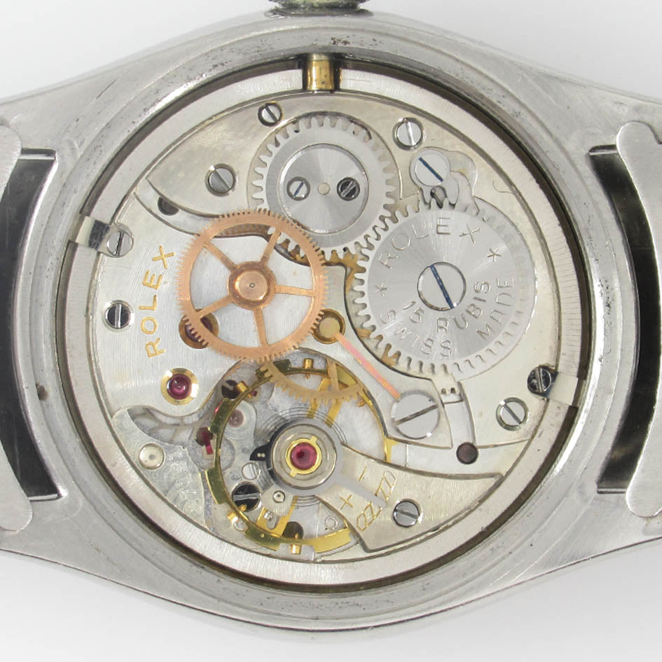 ROLEX OYSTER ROYAL Ref.6244 Honeycomb Dial with Expander Bracelet
