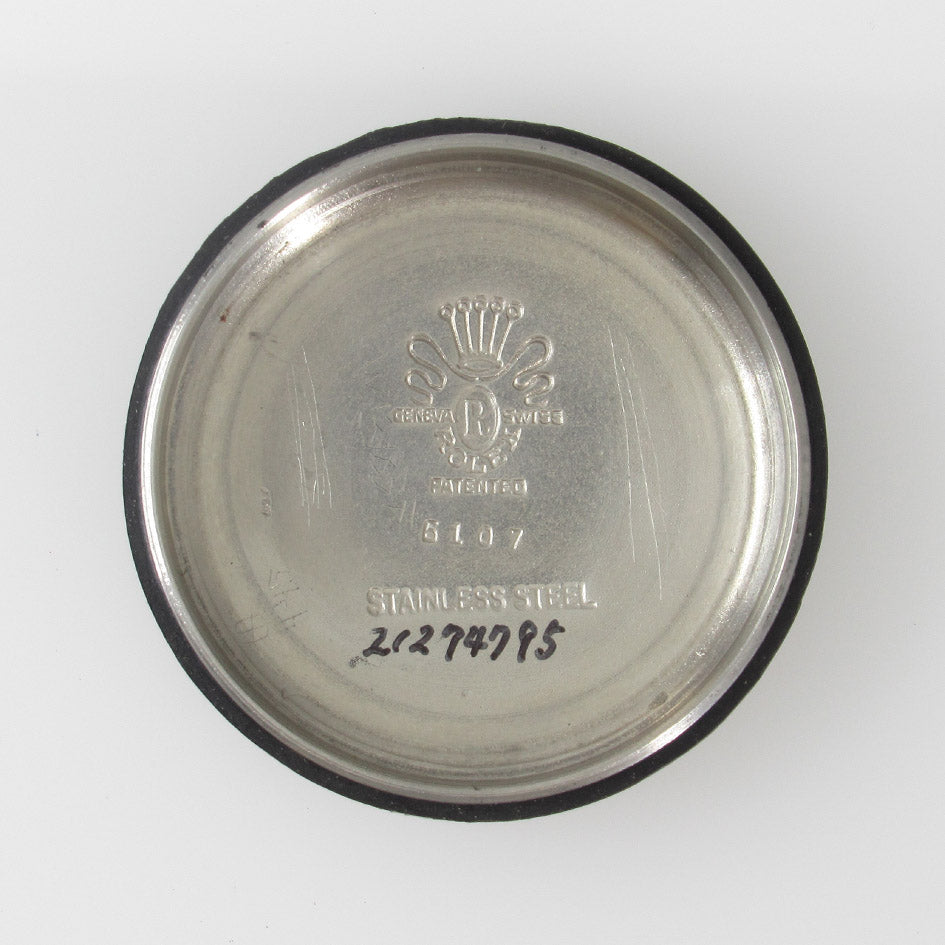 ROLEX Semi Bubble back ref.6107 Super Oyster Case