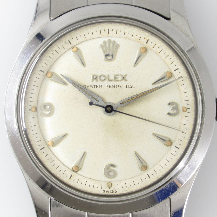 ROLEX Semi Bubble Back REF.6332 SIDE FALT EXPLORER DIAL – TIMEANAGRAM