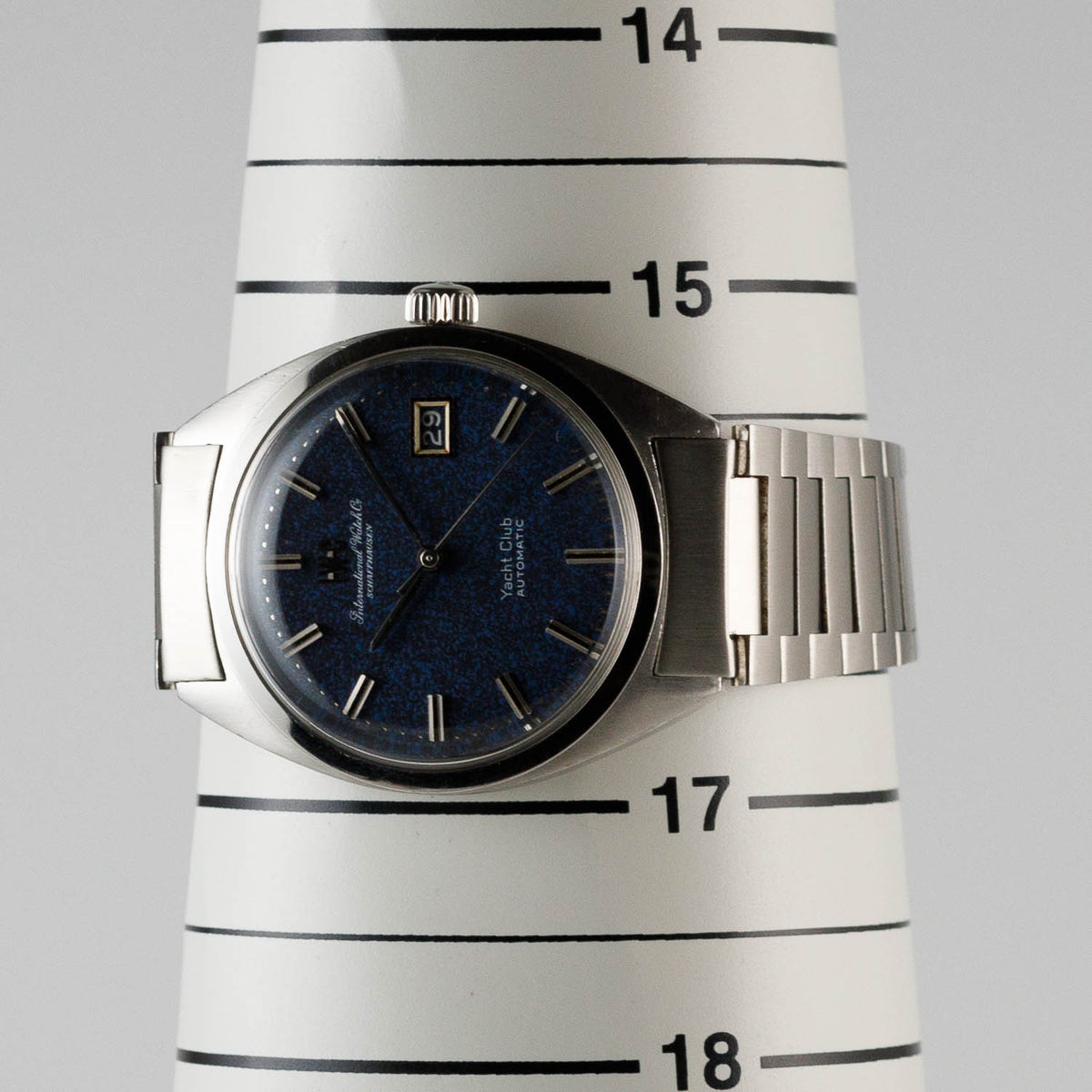 IWC YACHT CLUB REF.R811AD BLUE MARBLE DIAL