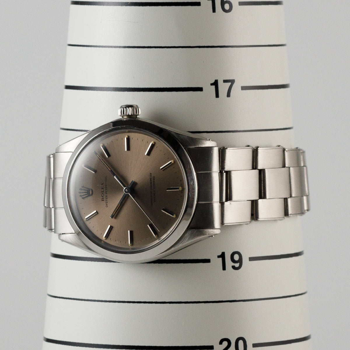 ROLEX OYSTER PERPETUAL Ref.1002 Brown Color Dial