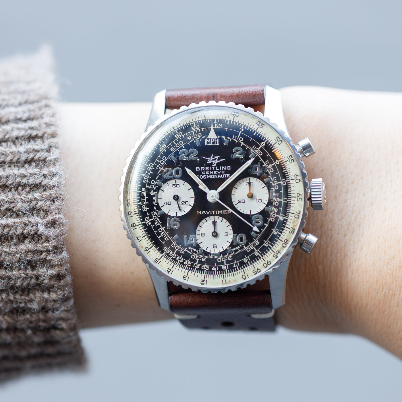 BREITLING COSMONAUTE NAVITIMER Ref.809 – TIMEANAGRAM
