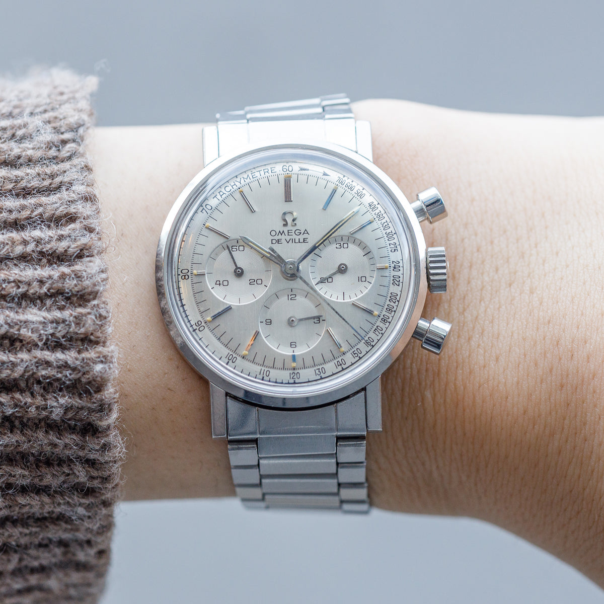 OMEGA Seamaster DE VILLE Ref.105.005 Cal.321 Caterpillar Bracelet