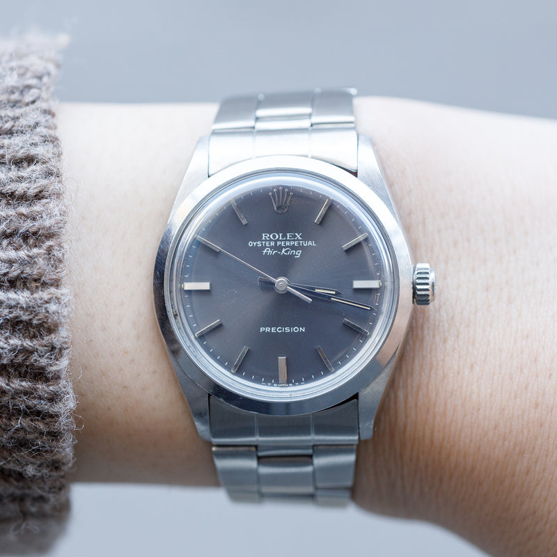 ROLEX Air-King Ref.5500 Gray Color Dial