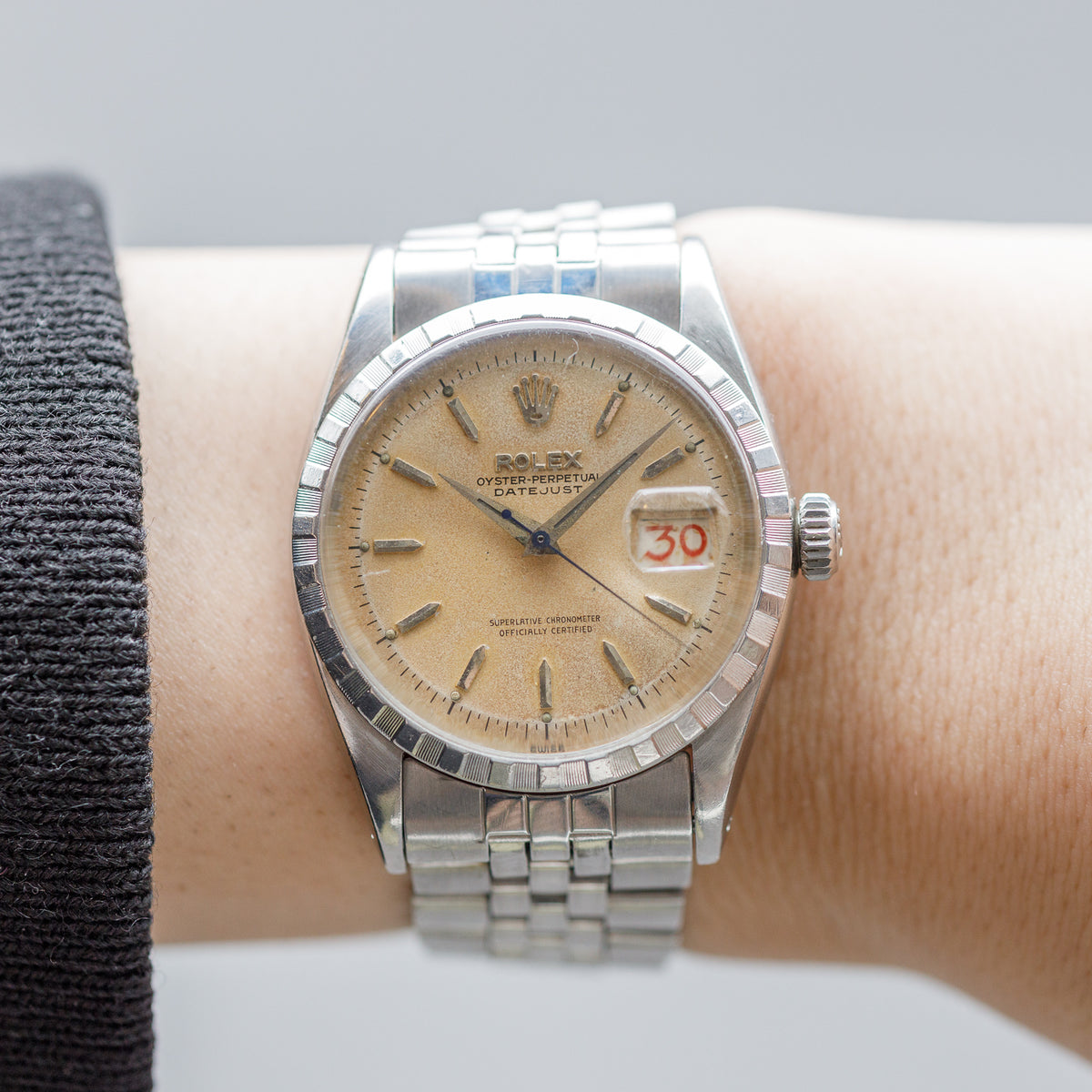 ROLEX DATEJUST Ref.6605 Roulette Date