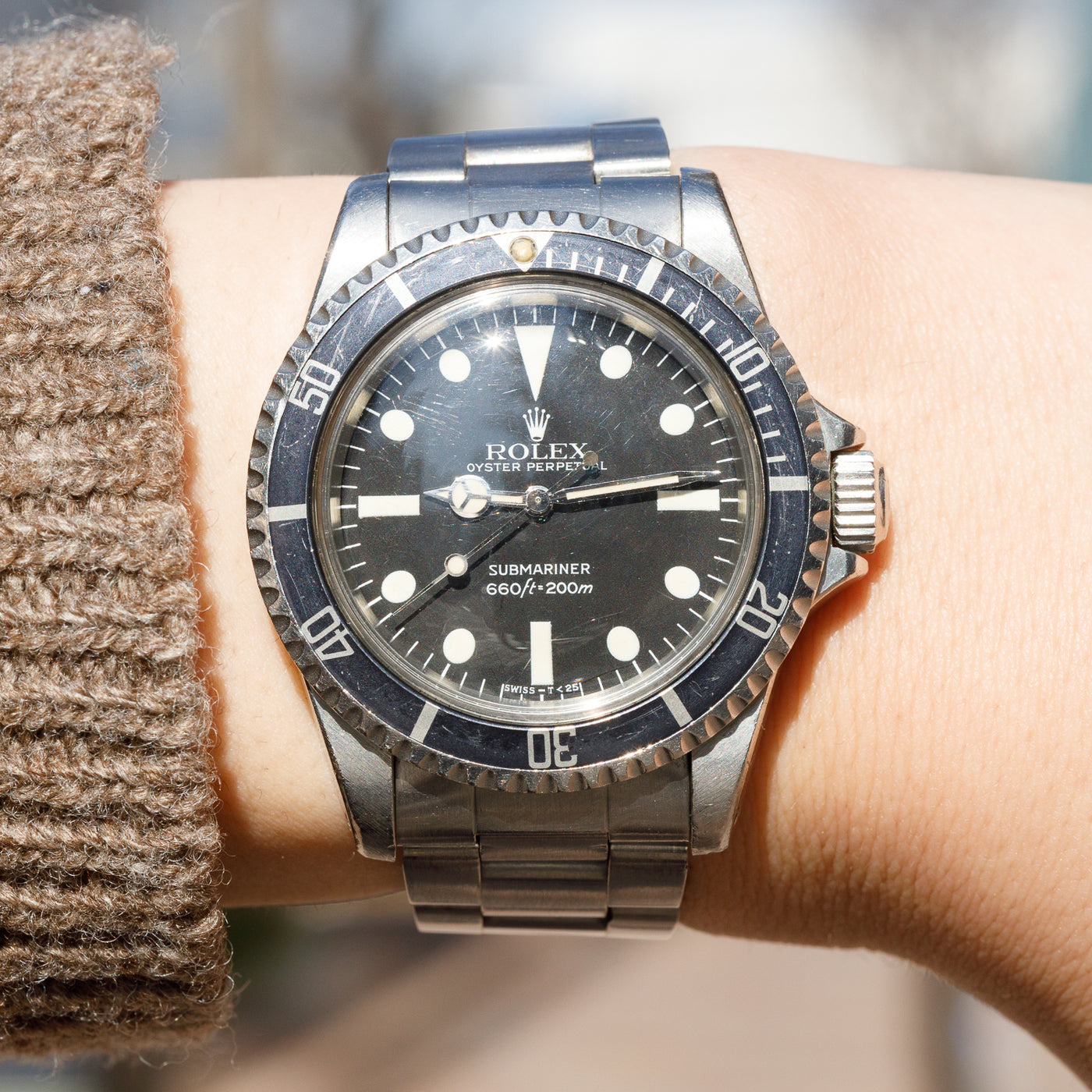 ROLEX SUBMARINER Ref.5513 Maxi MK 4 – TIMEANAGRAM