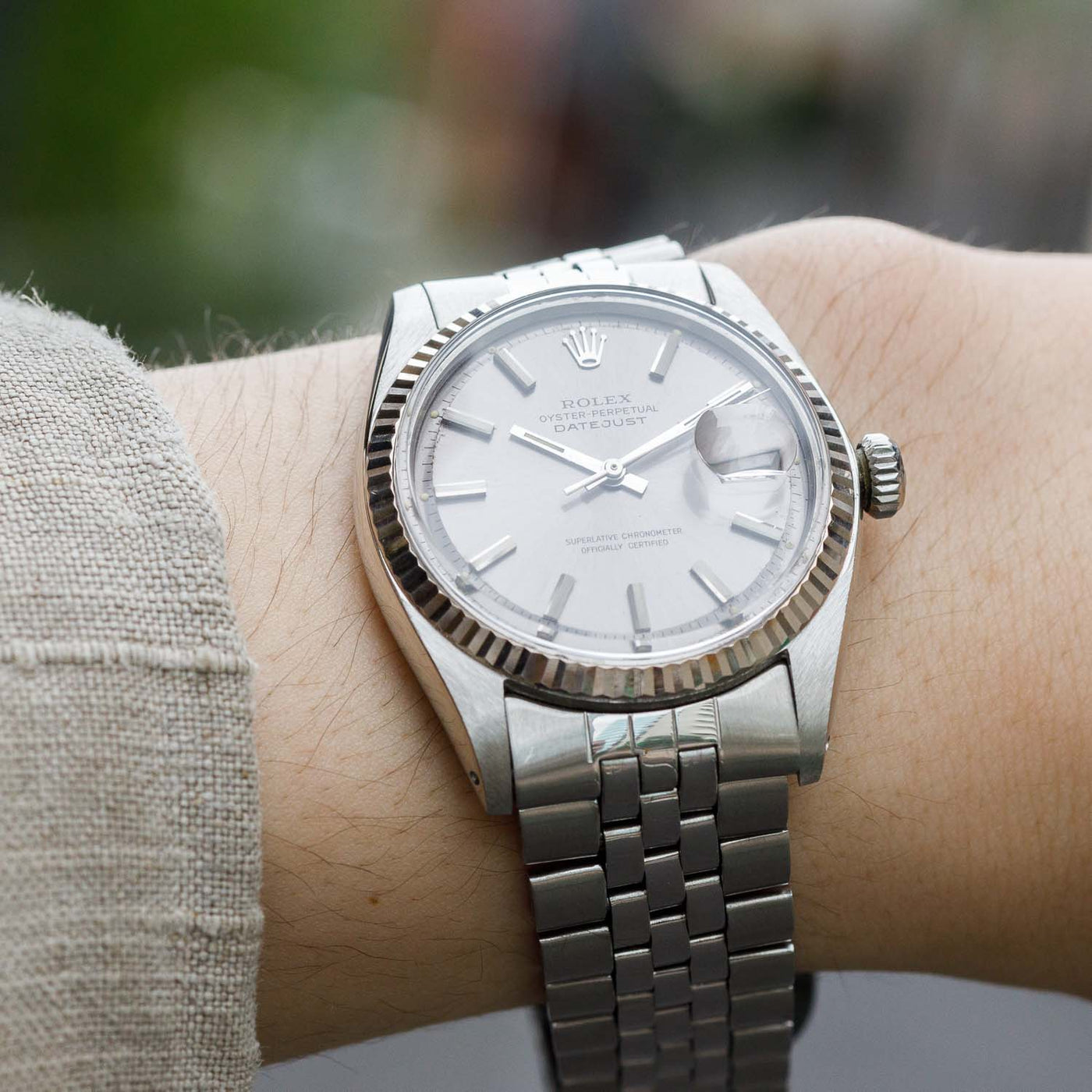 ROLEX DATEJUST Ref.1601 Gray Color Dial – TIMEANAGRAM